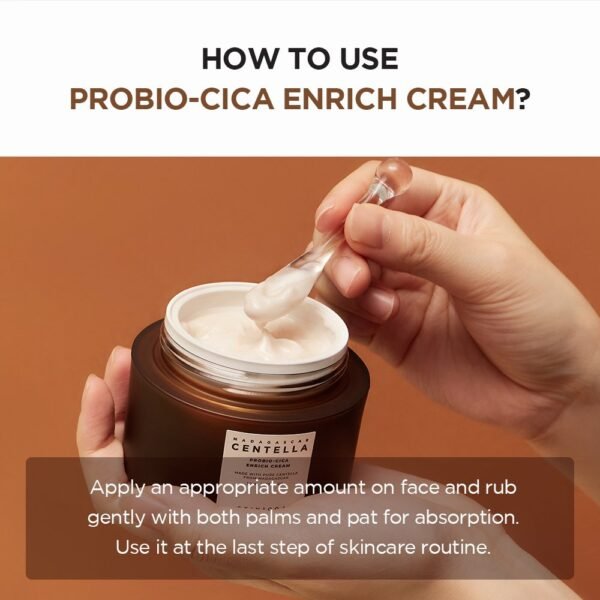 SKIN1004 Madagascar Centella Probio-Cica Enrich Cream 50ml - Image 4
