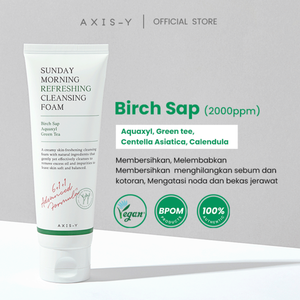 AXIS-Y Sunday Morning Refreshing Cleansing Foam 120ml