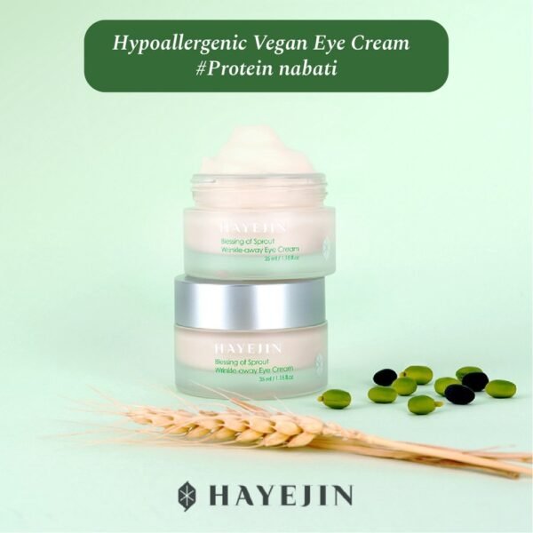 HAYEJIN Blessing Of Sprout Wrinkle-away Eye Cream 35ml - Image 4