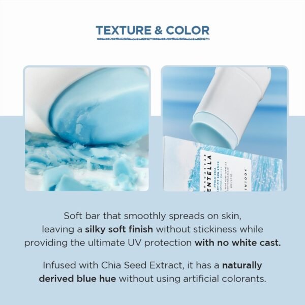 SKIN1004 Madagascar Centella Hyalu-Cica Silky-Fit Sun Stick 20g - Image 3