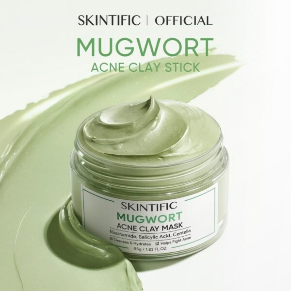 SKINTIFIC Mugwort Acne Clay Mask 55g