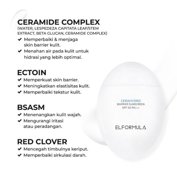 ELFORMULA EXCLUSIVE BUNDLE 4in1 BARRIER SERIES CERAHYDRO - Barrier Essence, Barrier Serum, Barrier Moisture Gel - Image 4