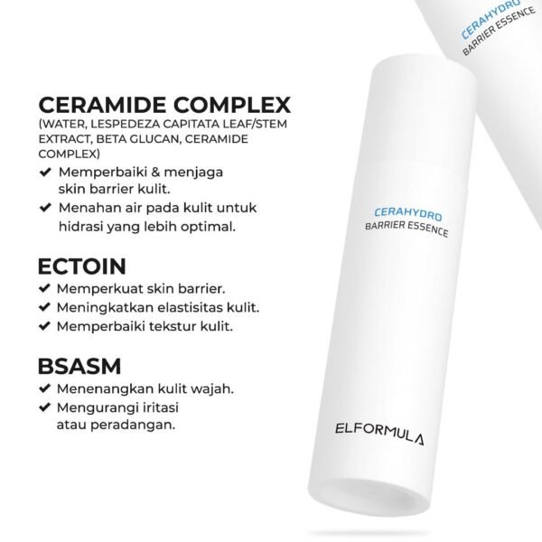 ELFORMULA EXCLUSIVE BUNDLE 4in1 BARRIER SERIES CERAHYDRO - Barrier Essence, Barrier Serum, Barrier Moisture Gel - Image 3