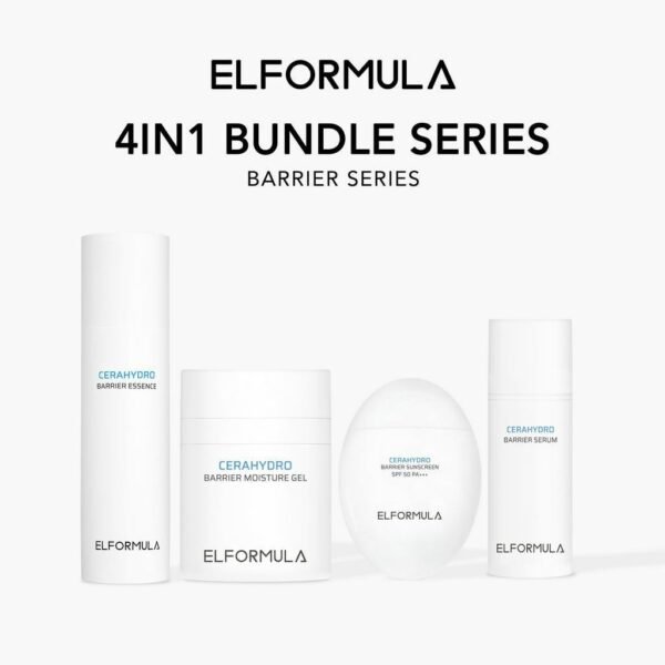 ELFORMULA EXCLUSIVE BUNDLE 4in1 BARRIER SERIES CERAHYDRO - Barrier Essence, Barrier Serum, Barrier Moisture Gel