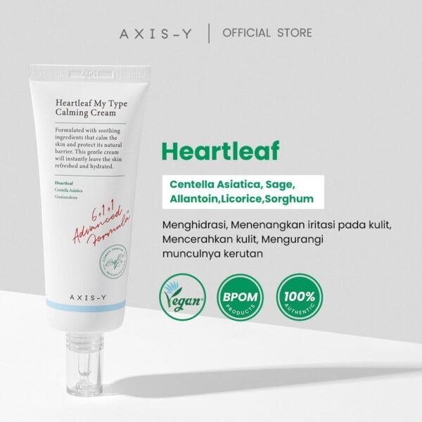 AXIS-Y Heartleaf My Type Calming Cream 60ml - Image 2