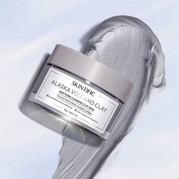 SKINTIFIC Alaska Volcano Deep Pores Cleansing Clay Mask 55g